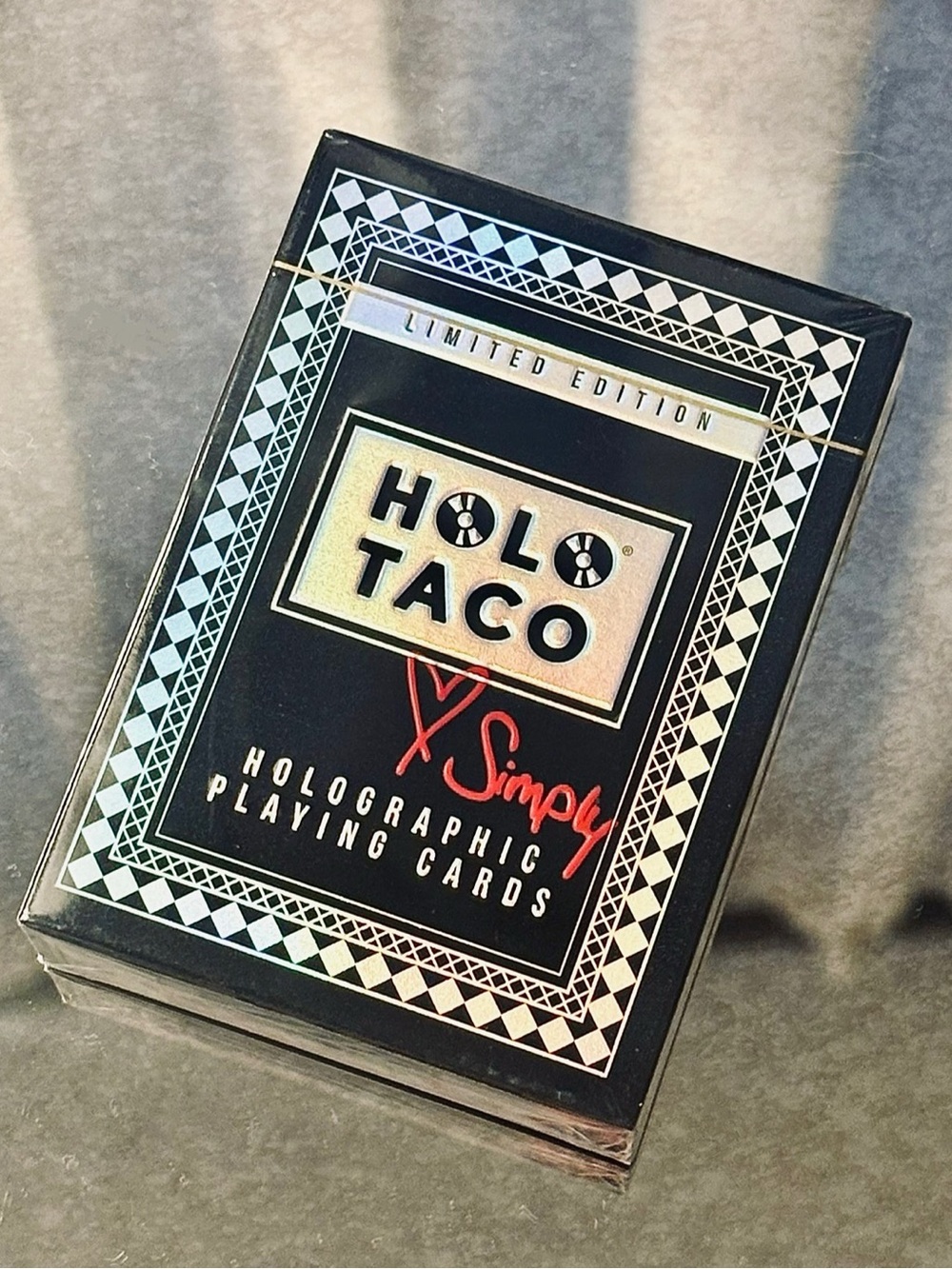 Holo Taco 7th Anniversary Collection Playing Cards